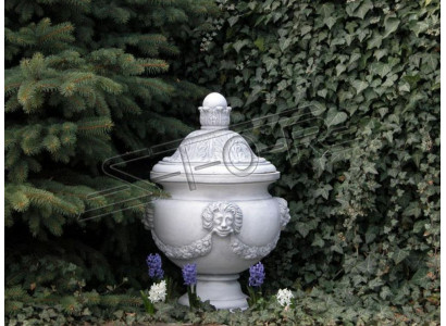 Design Blumentopf Top Pflanz Kübel Gefäß Töpfe Figur Gesicht