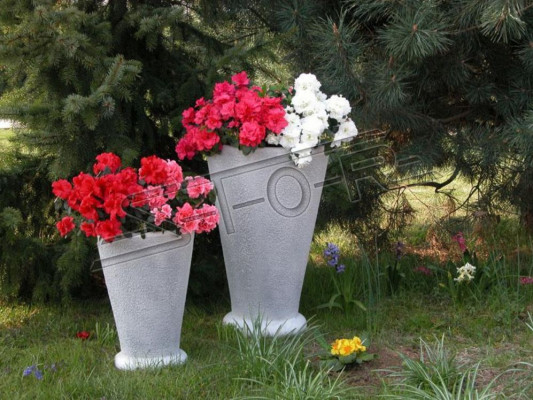 Design Blumentopf Top Planz Kübel Gefäß Töpfe Figur Gesicht