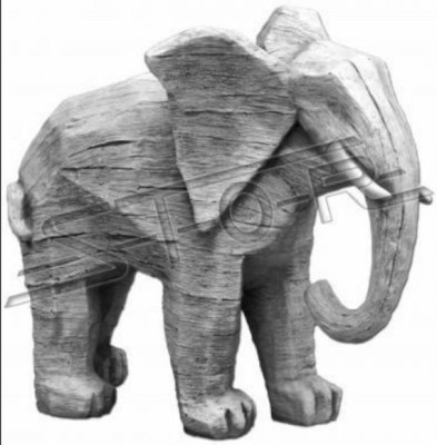 Design Figur Elefant Skulptur Figuren Skulpturen Statuen Abstrakt Statue