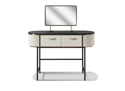 Designer Konsolen Schminktisch Kosmetik Tisch Spiegel Kommode Frisier