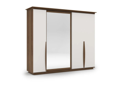  Schrank Luxus Schlafzimmer Kleiderschrank Modern Holz Möbel Design Neu