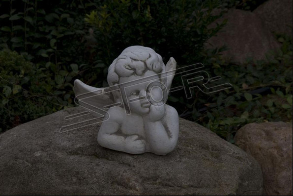 Engel 18cm Skulptur Design Figur Statue Garten Figuren Dekorative Statuen