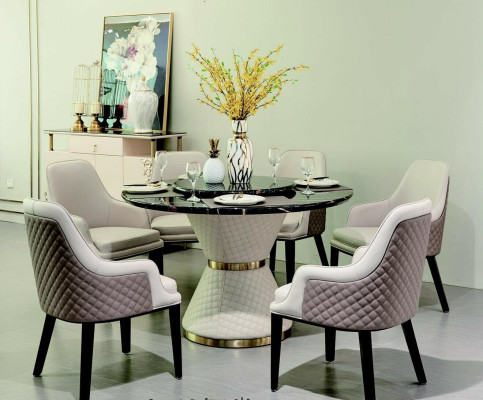 Esszimmer Design Möbel Stuhlgruppe Tisch 4 Lehn Stühle Set Garnitur