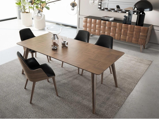 Esszimmer Esstisch Luxus Tisch Komplett Stühle 4x Design Einrichtung Neu