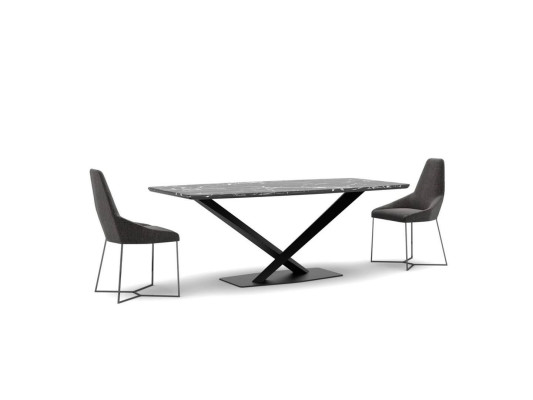 Esszimmer Set Esstisch 4x Stühle Luxus Tisch Design Komplett Holz Möbel