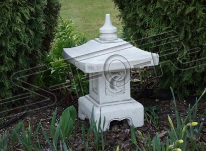 Feng Shui, Gartenfigur, Skulptur, Japan Steinguss Gartendeko Design Haus Figur