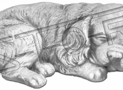 Ägyptische Katze Statue Weiß Figur Statuen Garten Dekoration Terrasse