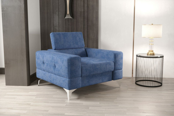 Modern Design Sessel Stoff Couch Sofa Polster Sofas Sessel Fernseh 1Sitzer Neu