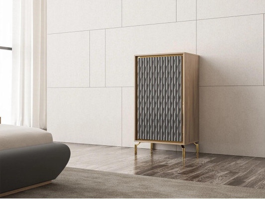 Neu Luxus Kommode Schlafzimmer Modern Design Schrank Holz Möbel