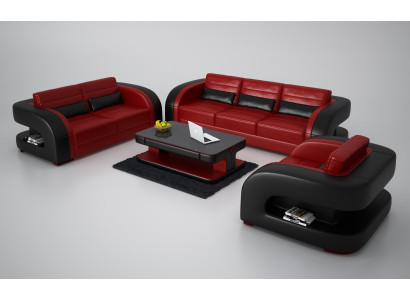 Sofagarnitur 3+2+1 Sitzer Set Modern Design Sofa Polster Couchen Couch