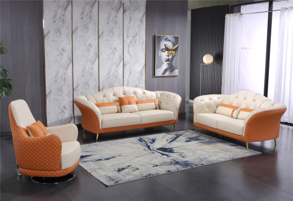 Luxus Möbel Sofagarnitur Couch Sofa Polster 3+2 Wohnzimmer Sitzgruppen