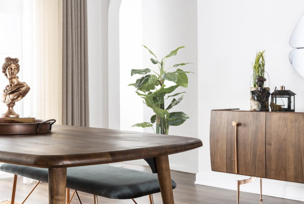 Essecke Essgruppe Esszimmer Esstisch Stühle Tisch Set 8tlg Holz Braun