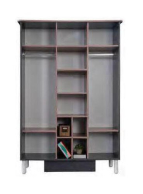 Kleiderschrank Design Möbel Kinderzimmer Schrank Regal Holz Schlafzimmer Neu