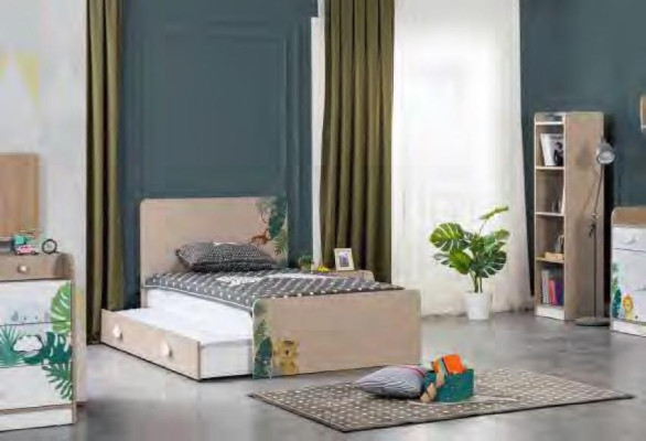 Betten Schlafzimmer Design Einzelbett Kinderzimmer Mädchen Bett Einrichtung Neu