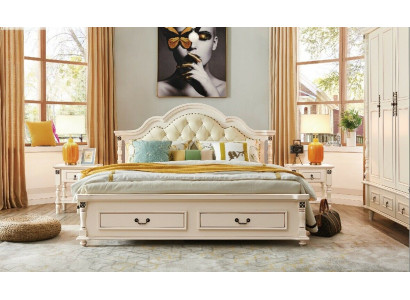 Holzbett Bett Design Luxus Doppel Hotel Betten Schlafzimmer 180x200 cm Holz