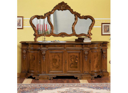 Anrichte Kommode Spiegel Holz Konsole Sideboard Schubladen Kommoden Konsolen