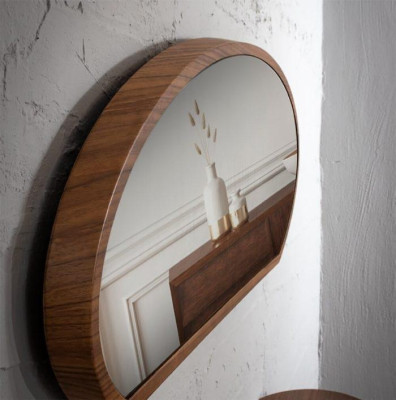 Modern Wohnzimmer Set Besteht aus Holz Konsolentisch und Spiegel 2tlg.
