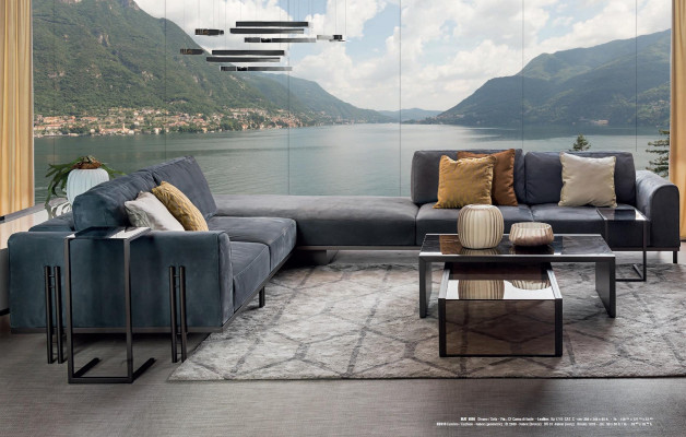 Wohnlandschaft Ecksofa L Form Couch Massivholz Möbel Sofa Design Möbel Italien