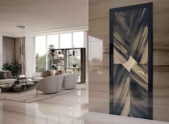 Holztüren Innentüren Design Italien Massivholzmöbel Innentür Tür Hochglanz Villa