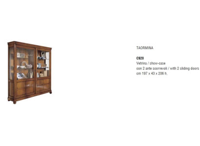 Massive Holz Vitrinen Glas Schrank Echtholz Vitrine Wohnzimmer Möbel Anrichte