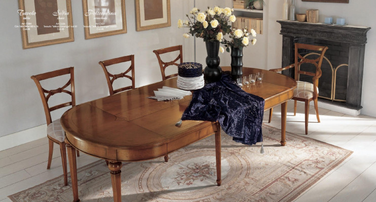 Möbel Einrichtung Gruppe Tisch + 4 Stuhl Set 5tlg. Esstisch Garnitur Esszimmer