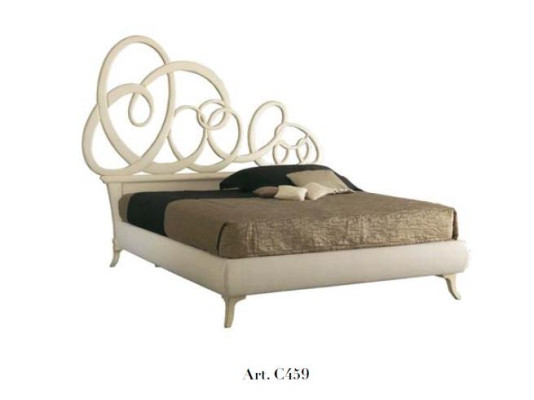 Betten Polster Holz Designer Doppel Bettrahmen Bettgestelle Bett Italien Möbel