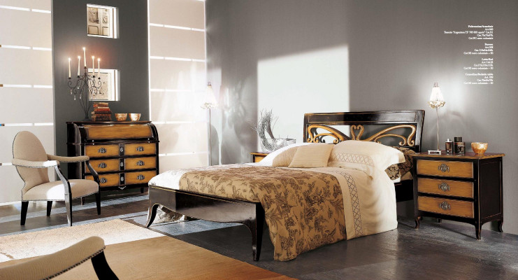 Bett Polster Holz Design Doppel Bettrahmen Braun Bettgestelle Doppelbett Betten
