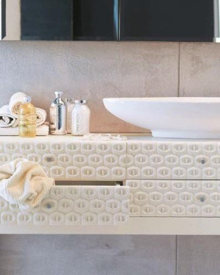 Konsolen Schminktisch Konsolentisch für das Badezimmer Möbel Neu Waschbecken