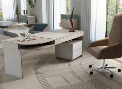 Drehbarer Chefsessel Designs Arbeitszimmer Italienische Möbel Relax Lounge Neu