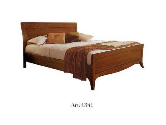 Doppelbett Bett Luxus Betten Holz Bettgestelle Bettrahmen Braun Design Klassisch