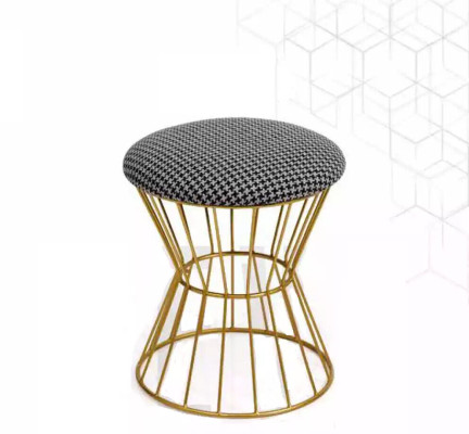 Hocker Fußhocker Würfel Luxus Möbel Design Stil Lounge Club Stoff