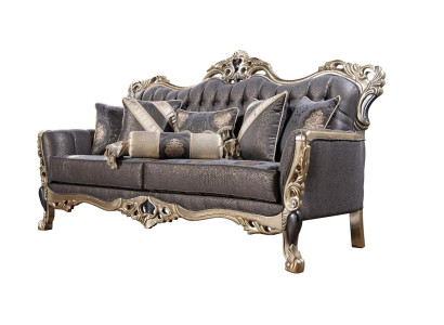 Luxus Sofa 3-Sitzer Stof Wohnzimmer Klassisch Design Sofas Polster Couchen Neu