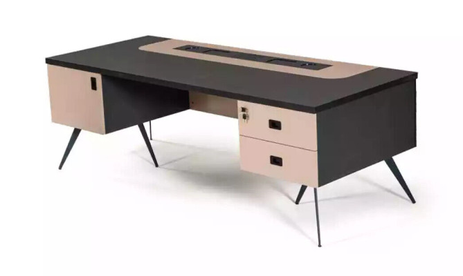 Modernes Arbeitszimmer Set Luxus Büromöbel Aktenschrank Schreibtisch