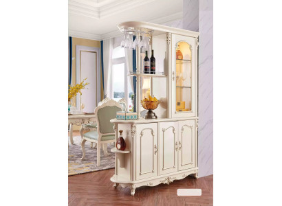 Barschrank für das Esszimmer klassische perlweiße Möbel neuer Luxus