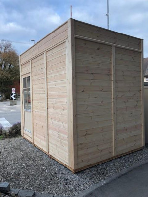 Sauna Holz Woodpro Garten Holzsauna Outdoor Saunas Trockensauna 345x245x318