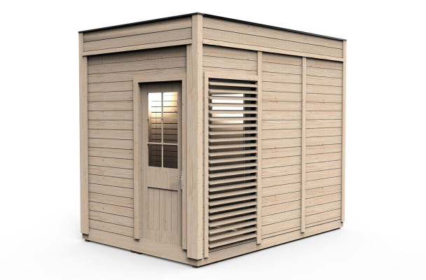 Sauna Holz Trockensauna Garten Holzsauna Outdoor Saunas Gartensauna