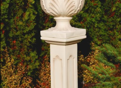 Gefäss Garten Blumenkorb Blumen Terrasse Dekoration Statue Figuren Blumenkasten