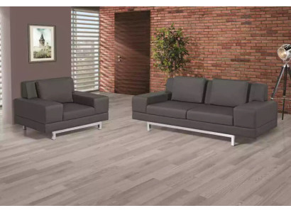 Sessel Polster Stoff Textil Arbeitszimmer Stil Modern Büro Möbel Neu