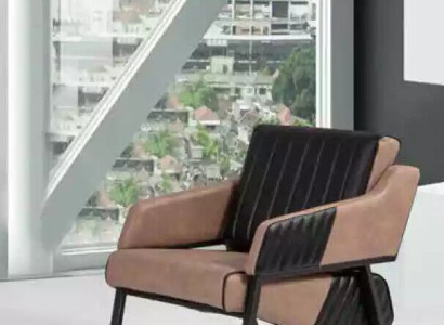 Arbeitszimmer Sessel Luxus Sitz Stoff Textil Büro Möbel Polster Neu