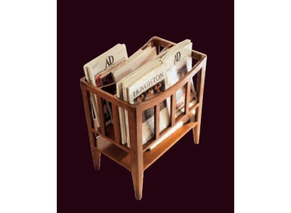 Wohnzimmer Design Möbel Zeitungsregal Regal Holz Ständer Italienische Zeitung