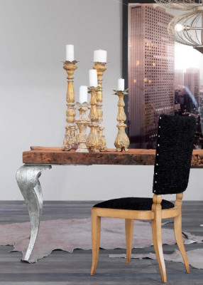 Esszimmer Stuhl Luxus Stühle Lehnstuhl Wohnzimmer Italienische Möbel Holz Neu