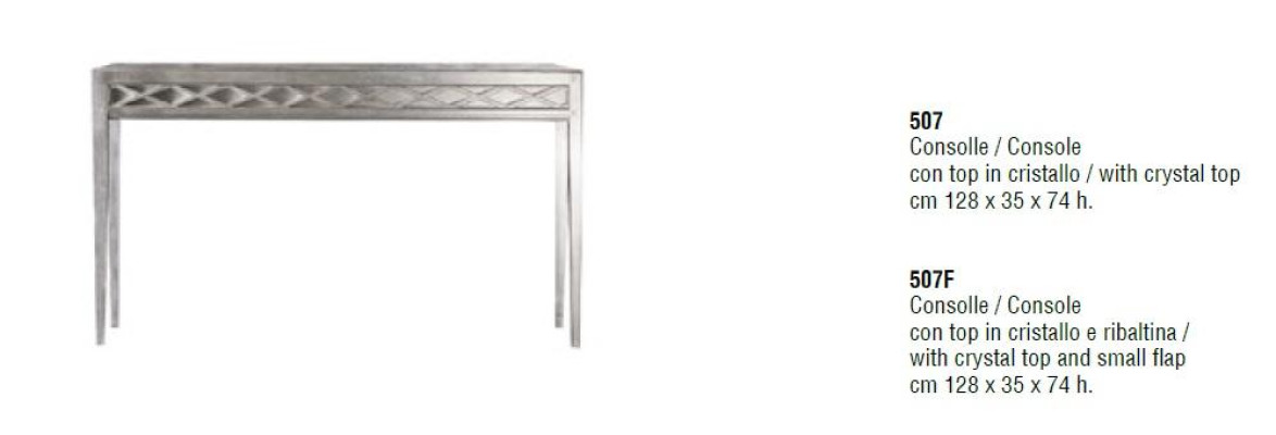 Italienische Möbel Beistelltisch Konsolentisch Designer Tisch Wohnzimmertisch