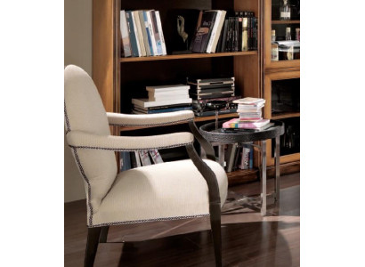 Sessel Lehnstuhl Lese Stuhl Ohrensessel Luxus Sofa Polster Italienische Möbel