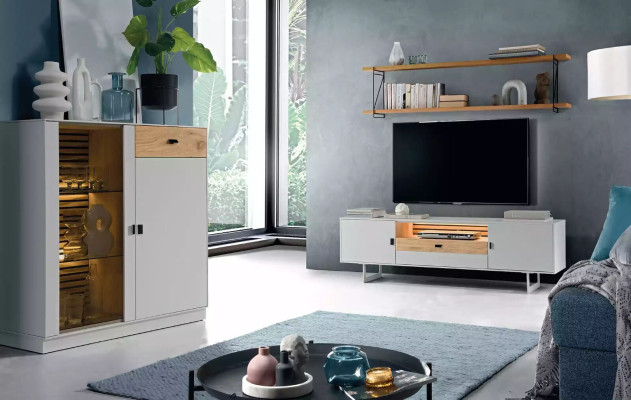 Anrichte Luxus Sideboard Design Moderne Kommoden Holz Einrichtung