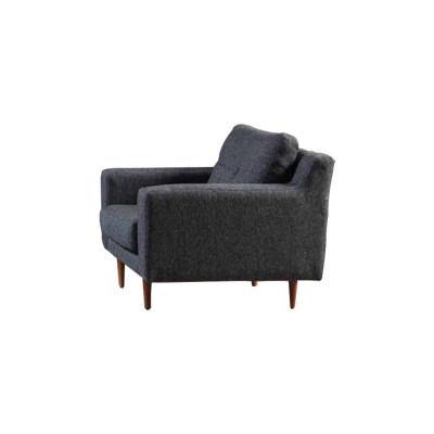 Graues Wohnzimmer Set Luxuriöse 2x Textil Sofas Designer Polster Sessel