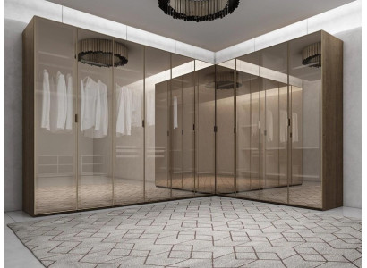 Eckschrank Designer Möbel Schlafzimmer Luxus Einrichtung Eck Garnitur