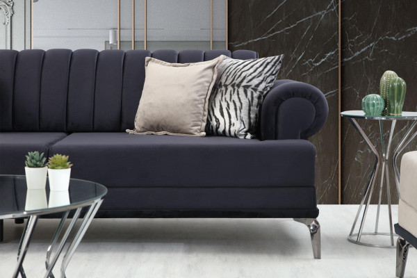 Perfekte Sofagarnitur 3+3+1+1 Sitzer Designer Wohnzimmer Set von 4tlg neu