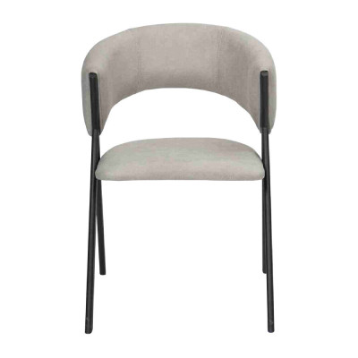 Esszimmer Textil Gruppe Set 4x Sessel Stuhl Design Stoff Polster Stühle