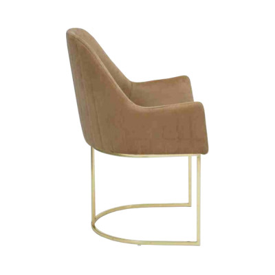 Gruppe Set 4x Sessel Stuhl Design Stoff Polster Stühle Esszimmer Textil