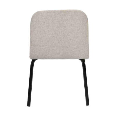 Gruppe Garnitur Stühle 4x Stuhl Set Textil Polster Sitz Edelstahl Esszimmer Neu